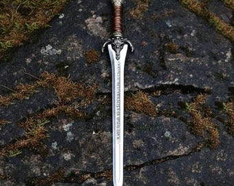 Handmade Father’s Sword | Conan Barbarian Inspired Replica | Personalized Anniversary Gift for Husband | Medieval Wall Decor | Gift For Men