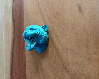 Tiger Magnet Geschenk Tier Küche Deko 3D Druck Tierkopf Kühlschrank Dschungel