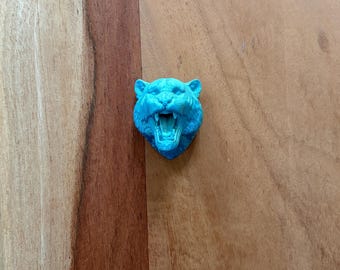 Tiger Magnet Geschenk Tier Küche Deko 3D Druck Tierkopf Kühlschrank Dschungel