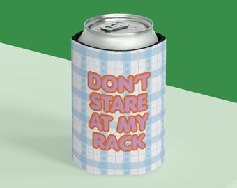 Mahjong Koozie | Don't Stare at My Rack | Game Night Accessory