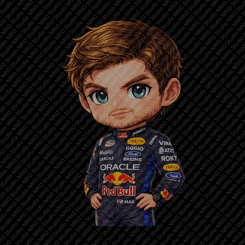 Chibi Racing Driver F1 2026 Chibi Drivers SVG PNG Sticker Pack (digital Download) - Etsy