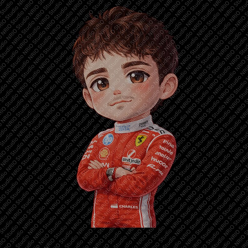 Chibi Racing Driver F1 2026 Chibi Drivers SVG PNG Sticker Pack (digital Download) - Etsy
