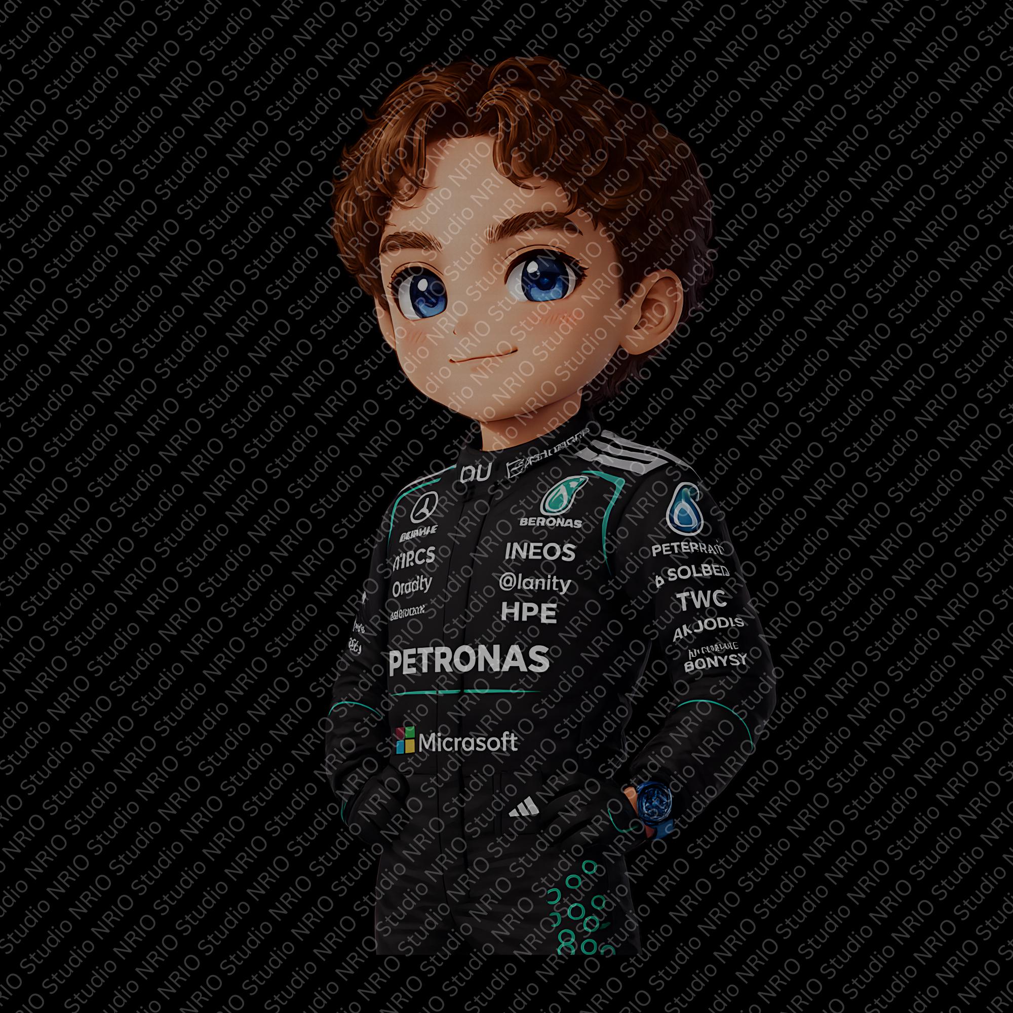 Chibi Racing Driver F1 2026 Chibi Drivers SVG PNG Sticker Pack (digital Download) - Etsy