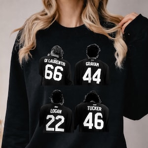 Briar Hockey Vintage Design, Off Campus PNG, Briar U Hockey PNG, Hockey Romance Bild