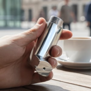 Estuche para inhalador Hale Classic/Metal, funda para inhalador de asma, soporte para inhalador Ventolin, accesorio médico elegante