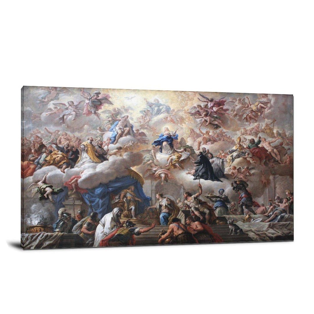 The Triumph of the Immaculate Conceptionwall Art Living Room Posters ...