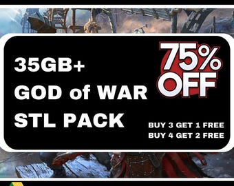 35GB以上のGOF of WAR STLパック | Googleドライブからダウンロード