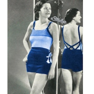 Maillot de bain année 30 hotsell