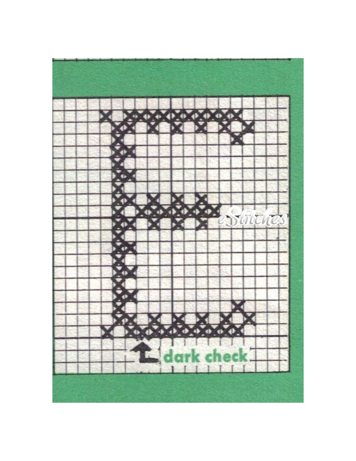 Cross Stitch Your Gingham With an Alphabet Poodle and Other Etsy
