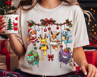 Poke Game Christmas PNG, Poke Game PNG, Poke Game Christmas Shirt Design, Poke Game Sublimation PNG, Poke Game Christmas 2026