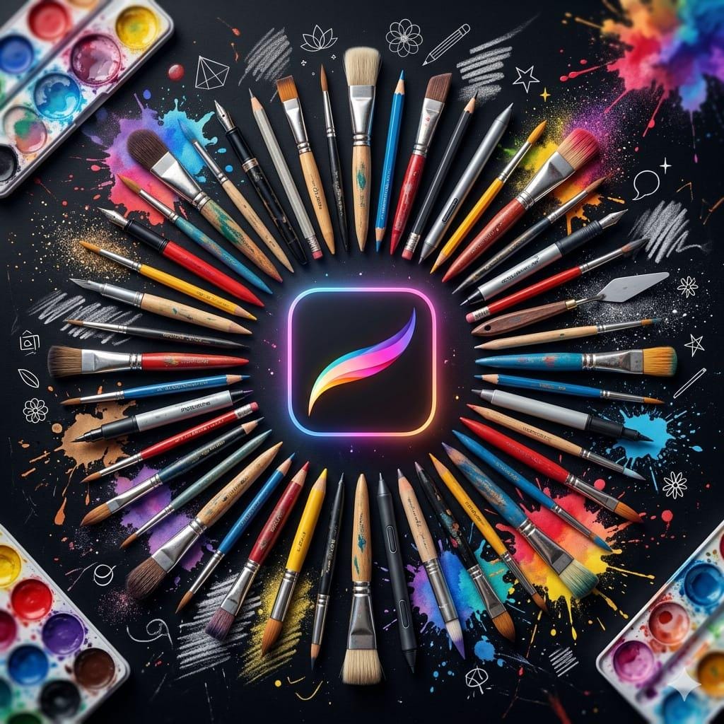 30000+ Procreate Brushes Bundle | Ultimate Brush Pack, Tattoo ...