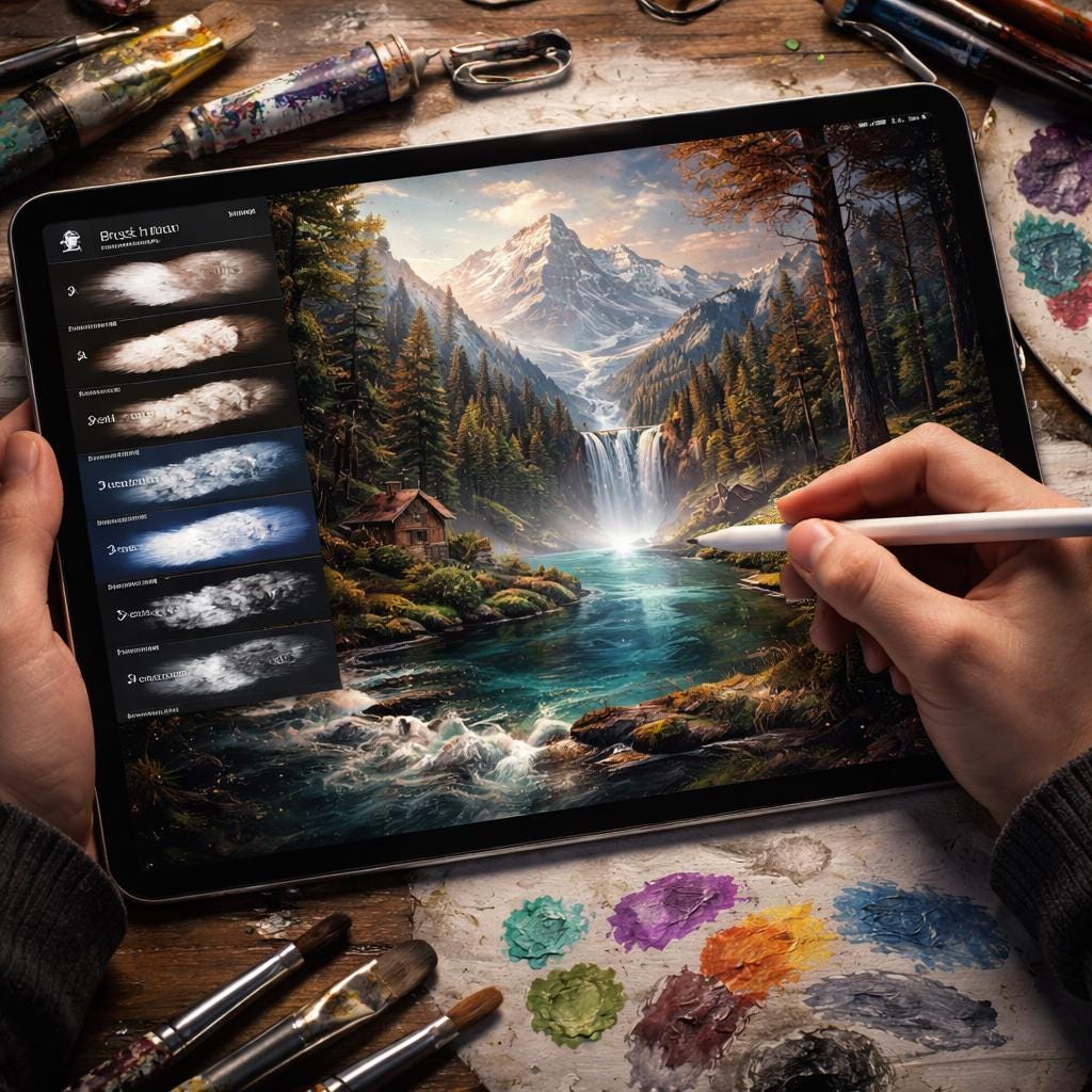 3500+ Procreate Brushes Mega Bundle | Drawing, Painting, Calligraphy ...