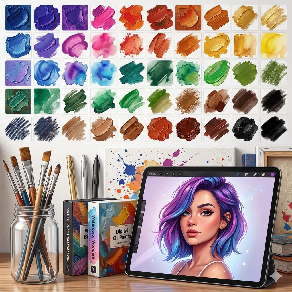 30000+ Procreate Brushes Bundle | Ultimate Brush Pack, Tattoo ...