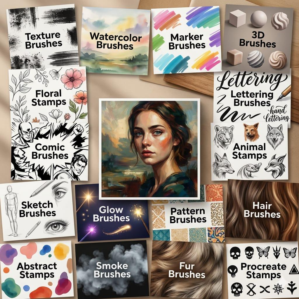 30000+ Procreate Brushes Bundle | Ultimate Brush Pack, Tattoo ...