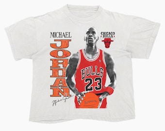 Michael Jordan 90s Tee Shirt, Streetwear Unisex Y2K, Vintage Graphic Oversized Shirts, NBA Icon Chicago Bulls Gift