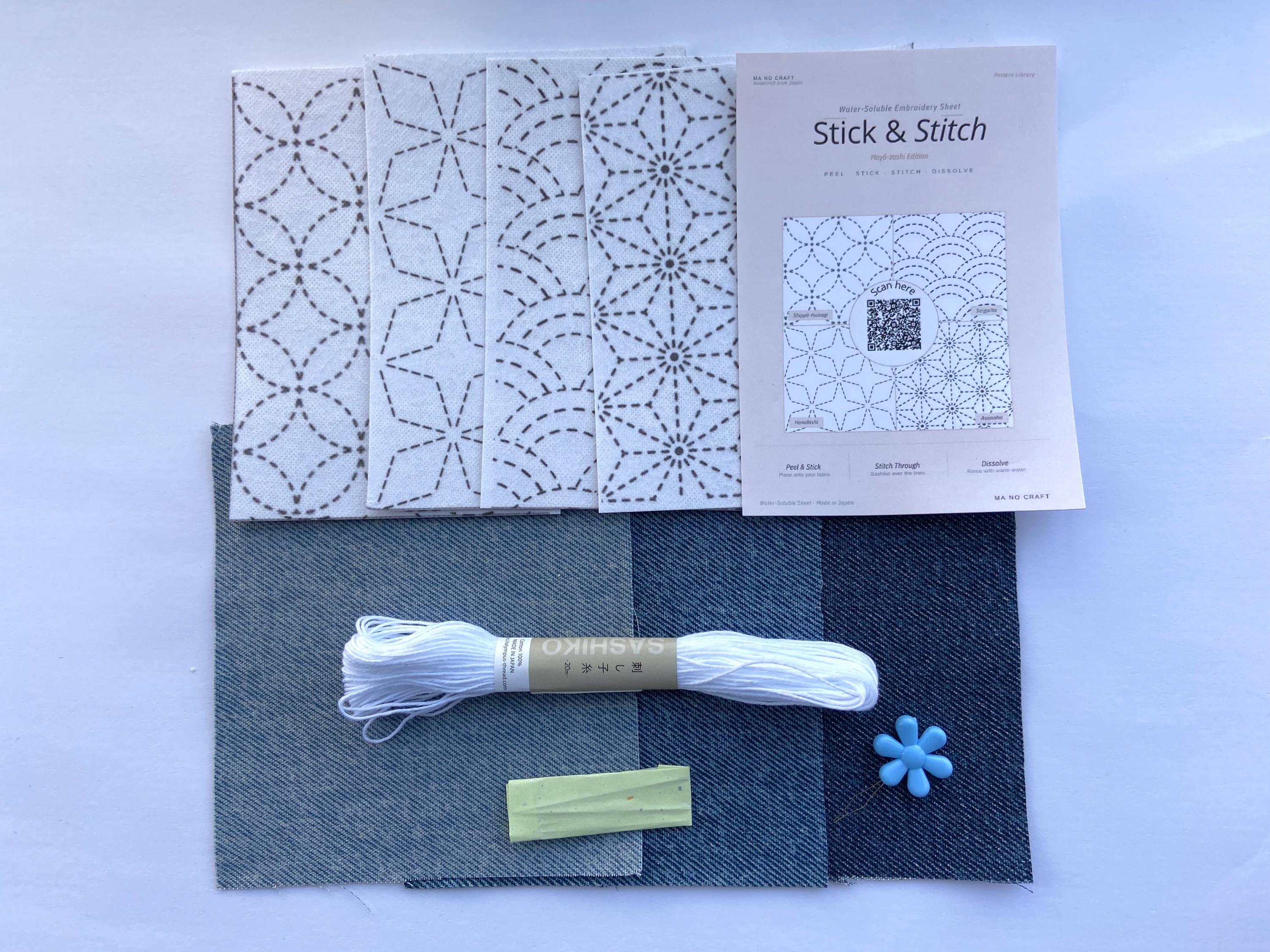 Moyō-zashi Sashiko Starter Kit