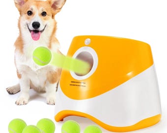 Automatic Ball Launcher for Dogs - Indoor Dog Ball Thrower
