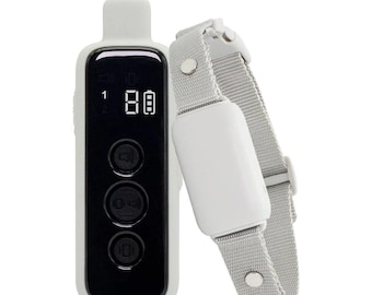 DOG TRAINING COLLAR, Bark Collar, Wireless Dual Vibration Waterproof Barking Collar For Dog, Electric Dog Collar