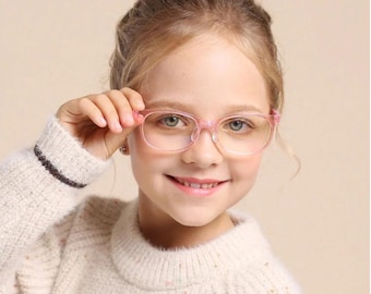 Anti Blue Light Glasses For Kids Gaming Video Computer Eye Glasses Blue Light Filter