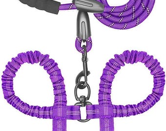 Correa doble reflectante para dos perros de Calmshops