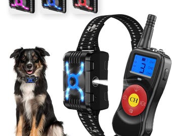 Citronella Spray Stop Barking Collar with Remote, Dog Training Collar