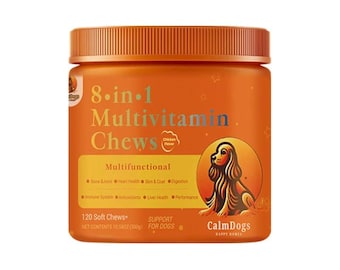 Calmdogs® 8-in-1 Daily Multivitamin Chews for Dogs