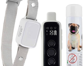 Deluxe Citronella Dog Collar, Stop Bark Spray Collar for Dogs