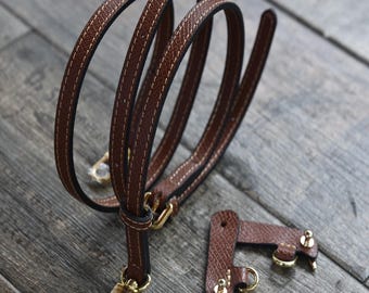 Remplacement de la bandoulière, kit de bandoulière en cuir réglable pour mini fourre-tout Longcamp femme