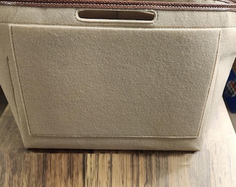 Felt Purse Organizer Insert for Longchamp Le Pliage Bag, Multi-Compartment Tote Liner