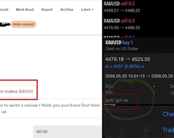 Gold GPT EA MT5 – XAUUSD Low-Risk Scalping Forex Trading Robot (MetaTrader 5)