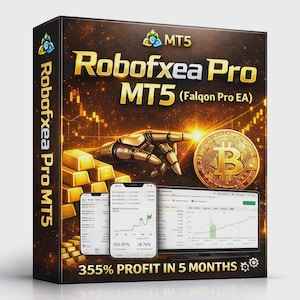 Robofxea Pro MT5  – MYFXBook 605% Gain + SetFiles | Low Drawdown