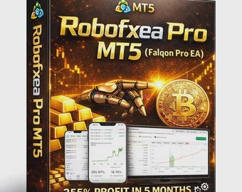 Robofxea Pro MT5  – MYFXBook 605% Gain + SetFiles | Low Drawdown