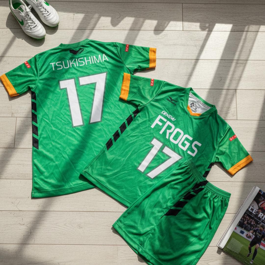 Custom Haikyuu Sendai Frogs Volleyball Jersey – Anime Cosplay