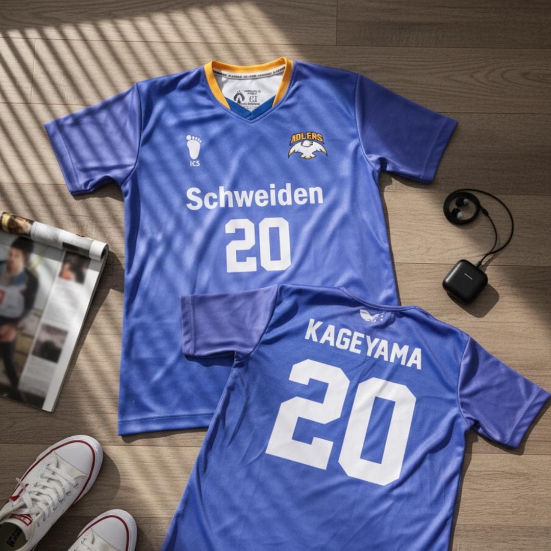 woolrich　ハイキュー Custom Haikyuu Schweiden Adlers Volleyball Jersey – Anime Cosplay