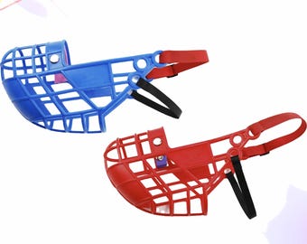 Dog Muzzle Gear For Dog Bite Protection,Best For Aggressive Dogs and Dog Training, Pet Public Saftey Gear,Multi Colour