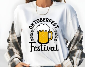 Oktoberfest Festival T-Shirt | German Beer Lover Gift & Drinking Party Graphic Tee