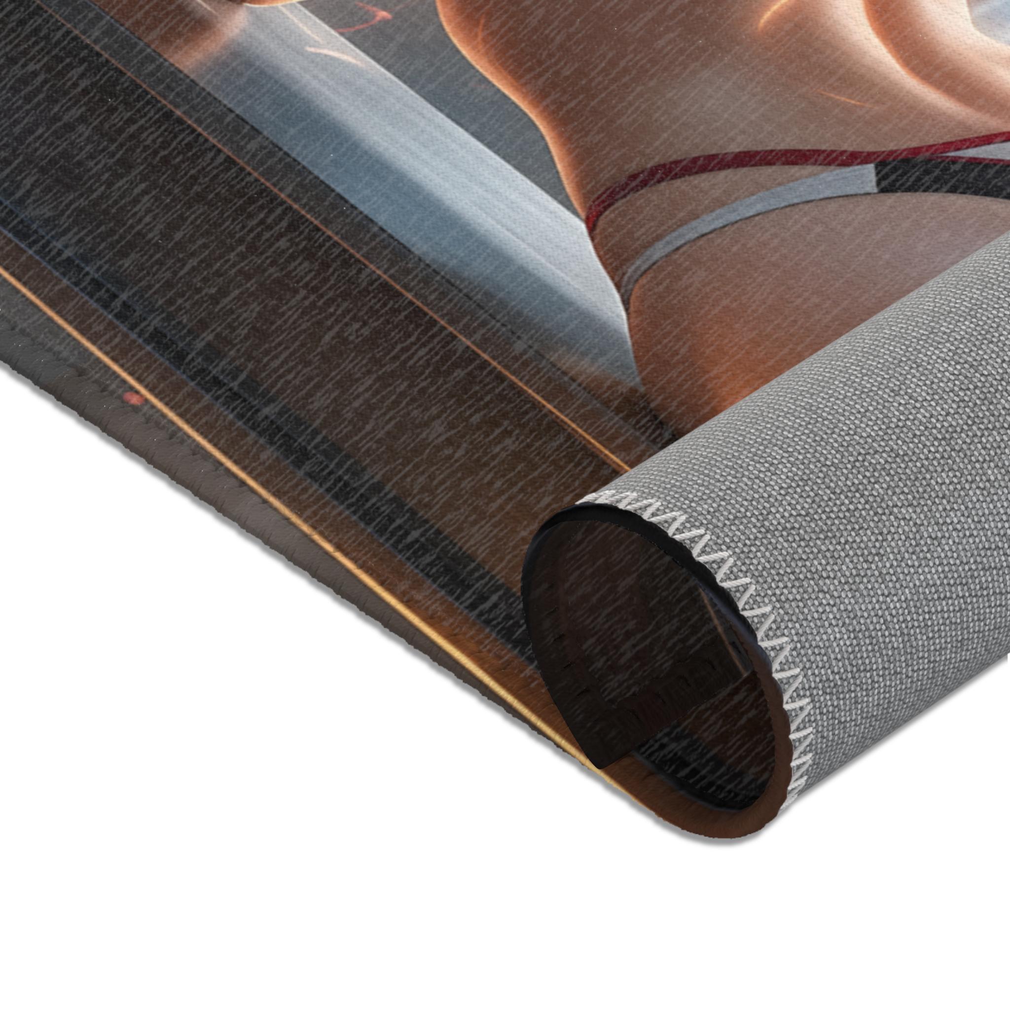 Ff7 Rug Tifa Lockhart Rug, Final Fantasy Rug, Gaming Room Rug, Anime Floor Mat ...