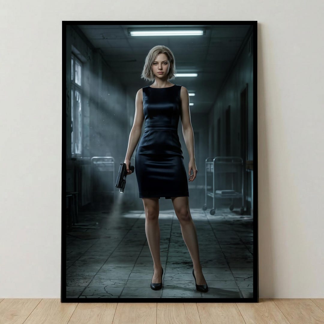 Grace Ashcroft Poster, Resident Evil Requiem Poster, Horror Game Wall ...