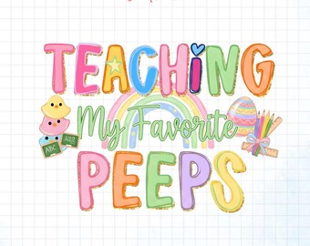 Nauczanie moich ulubionych Peeps PNG, Nauczyciel Wielkanocny Png, Nauczyciel Wielkanocny Zajączek Png, Hoppy Nauczyciel Wielkanocny Png, Wielkanocny Nauczyciel Png Cyfrowe Pobieranie