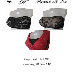 Pattern Bandeau Bra (description in Dutch and English!)