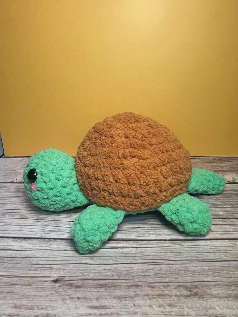NO-SEW Turtle Crochet Amigurumi Pattern, Pattern ONLY, Crochet for ...