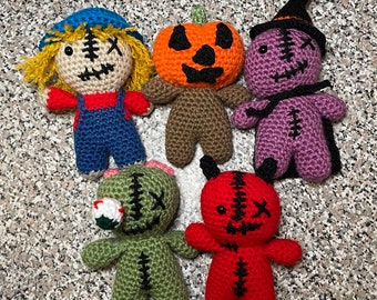 Halloween Voodoo MODIFICATION PATTERN COMBO pack, Halloween Voodoo Crochet Amigurumi Pattern