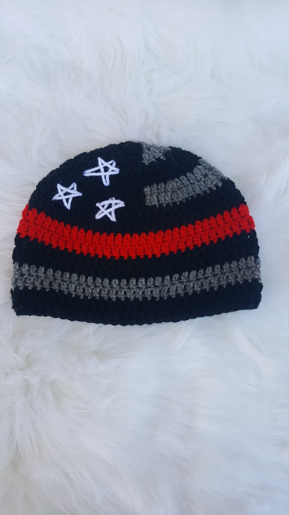 Thin Red Line Hat Support Local Community Heroes Local | Etsy