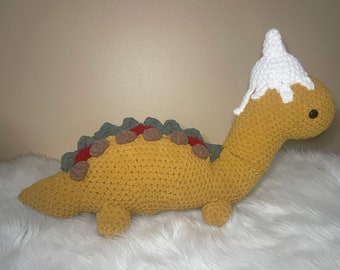 Tacosaurus-Supreme Crochet PATTERN, Tacosaurus-Supreme Amigurumi Pattern