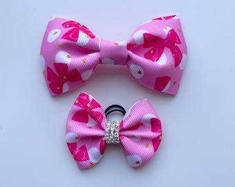 Ręcznie robione kokardy dla psów, kokardy do włosów dla małych psów, akcesoria do sierści szczeniąt, ręcznie robione kokardy do pielęgnacji, muszka dla psa