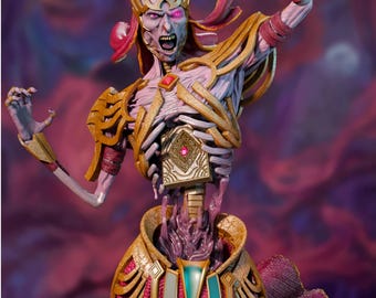 Archivo STL de Vecna Fallen – Figura de Lich Fantástico – Descarga Instantánea
