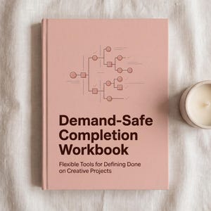 AuDHD Workbook for Creative Freelancers | Demand Avoidance Prompts | Done-Enough Decision Tree | 140+ Prompts Printable PDF