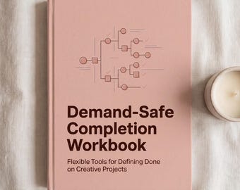 AuDHD Workbook for Creative Freelancers | Demand Avoidance Prompts | Done-Enough Decision Tree | 140+ Prompts Printable PDF