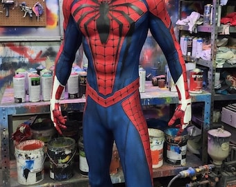 Life sized Spider-Man figure