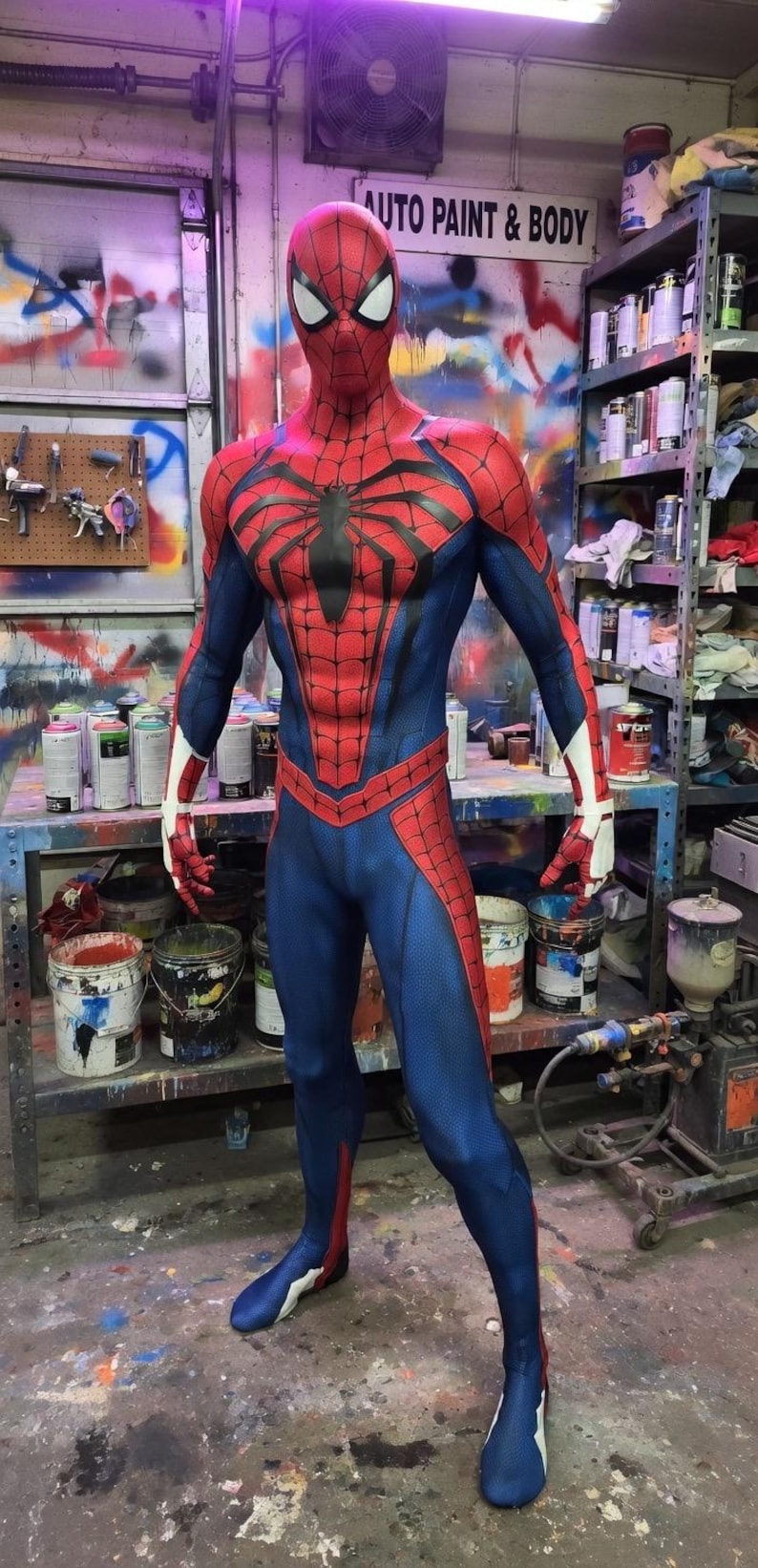 Life sized Spider-Man figure image 1